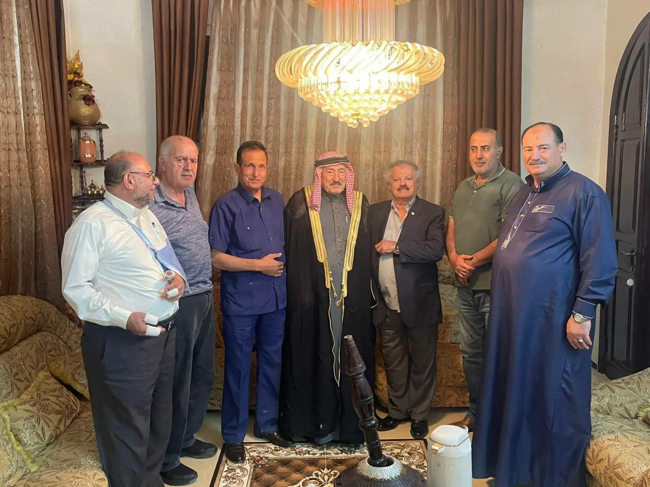 عشيرة التميمي تهنئ الشيخ عيسى التميمي "أبو فؤاد" بالسلامة بعد نجاح العملية الجراحية